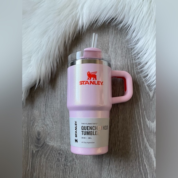 STANLEY Shimmery Rose 20ozQuencher New Frequency Collection & Bottle Boot - Picture 4 of 7